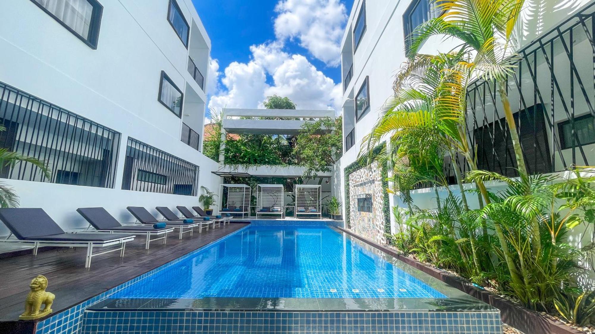 The Calm Oasis Hotel Siem Reap Ngoại thất bức ảnh