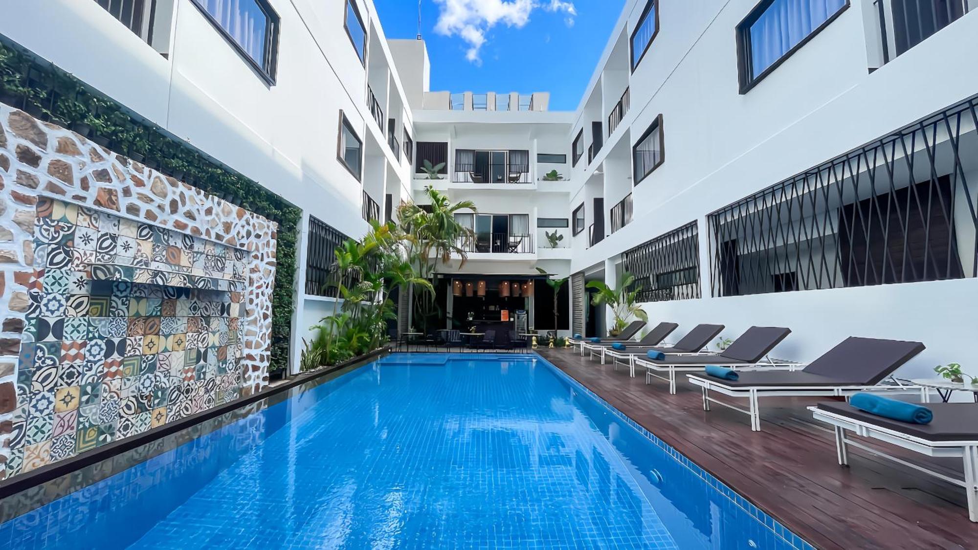 The Calm Oasis Hotel Siem Reap Ngoại thất bức ảnh