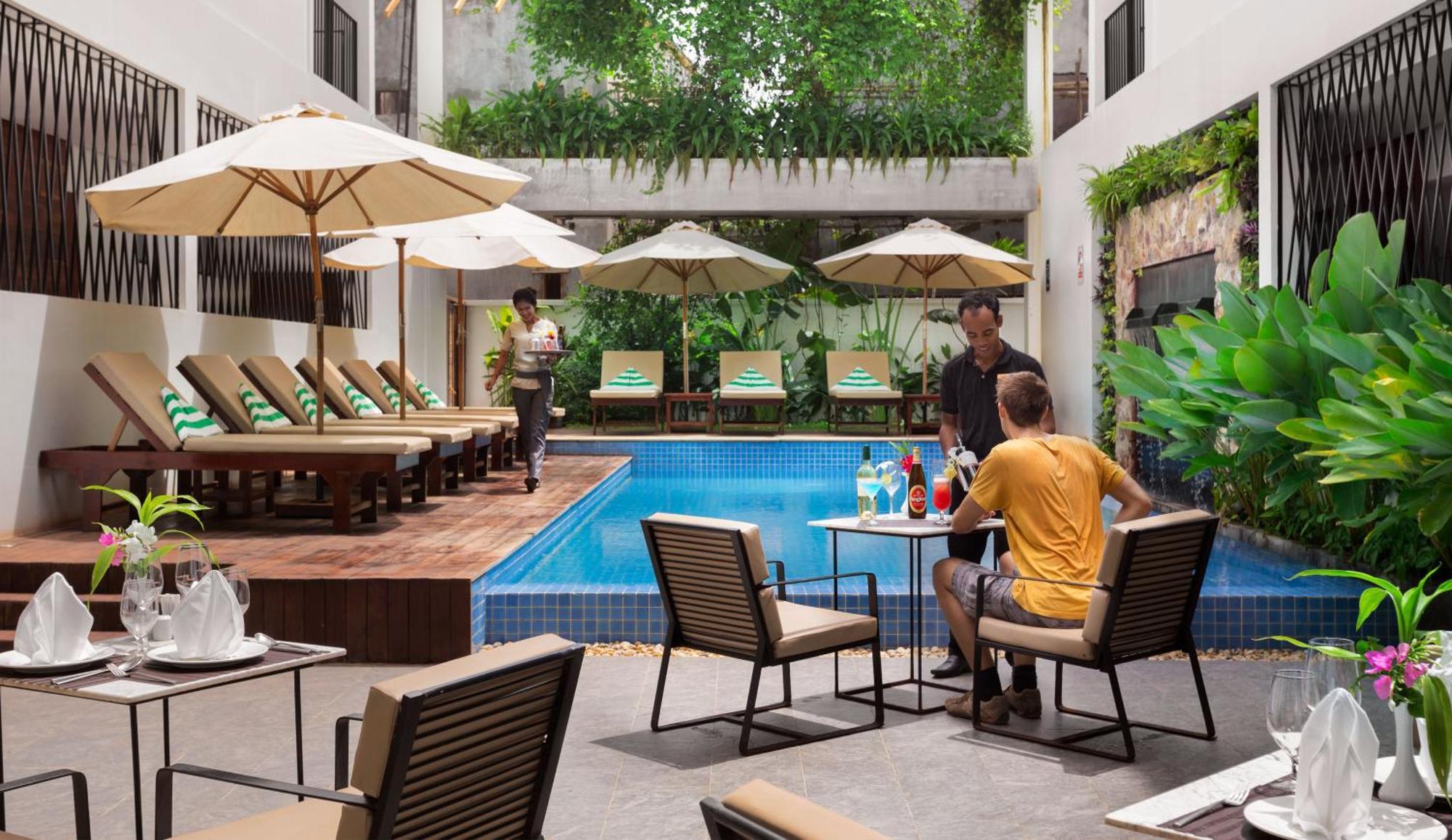 The Calm Oasis Hotel Siem Reap Ngoại thất bức ảnh