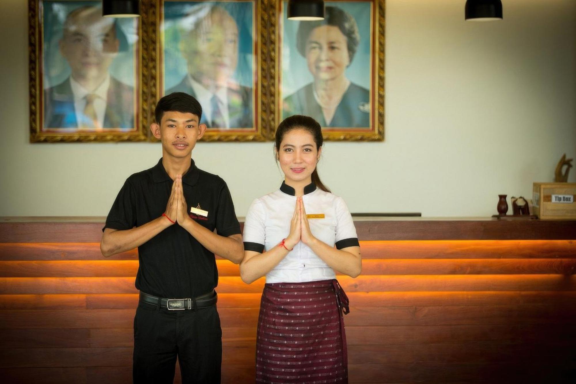 The Calm Oasis Hotel Siem Reap Ngoại thất bức ảnh